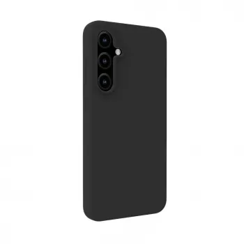 Evelatus Samsung Galaxy S24 FE Premium Magnetic Soft Touch Silicone Case Black