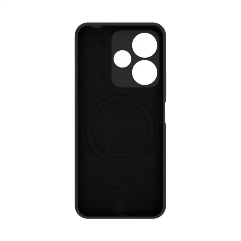 Evelatus Xiaomi Redmi 13 4G Premium Magnetic Soft Touch Silicone Case Black