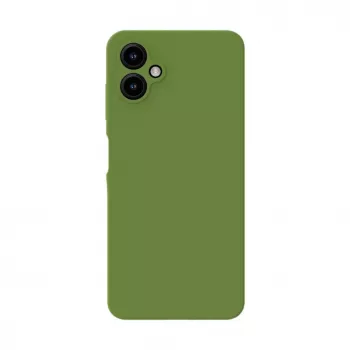 Evelatus Samsung Galaxy A06 5G Premium Magnetic Soft Touch Silicone Case Army Green