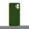 Evelatus Samsung Galaxy A06 5G Premium Magnetic Soft Touch Silicone Case Army Green