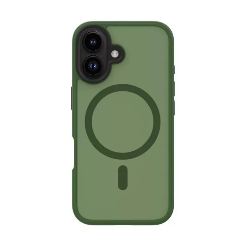 Evelatus Apple iPhone 16 Hybrid Case su MagSafe PC+TPU Žalia
