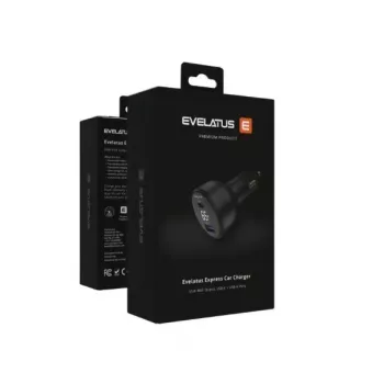 EVELATUS Express Car Charger 65W Black