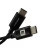 Evelatus E-Mag Power 60W USB-C į USB-C magnetinis kabelis 1,2m juodas