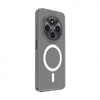 Evelatus Xiaomi Redmi 14C 4G/14C 5G/Redmi A4/POCO C75 Skaidrus Dėklas su Magnetu Skaidrus