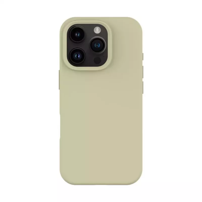 Evelatus Apple iPhone 16 Pro Premium MagSafe Soft Touch Silicone Case Natural Titanium
