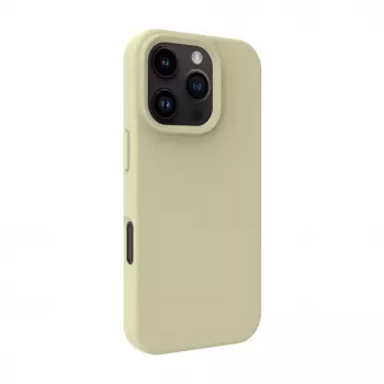 Evelatus Apple iPhone 16 Pro Premium MagSafe Soft Touch Silicone Case Natural Titanium