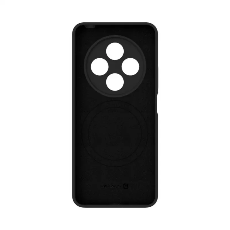 Evelatus Xiaomi Redmi 14C 4G/ 14C 5G / Redmi A4 / POCO C75 Premium Magnetic Soft Touch Silicone Case Black