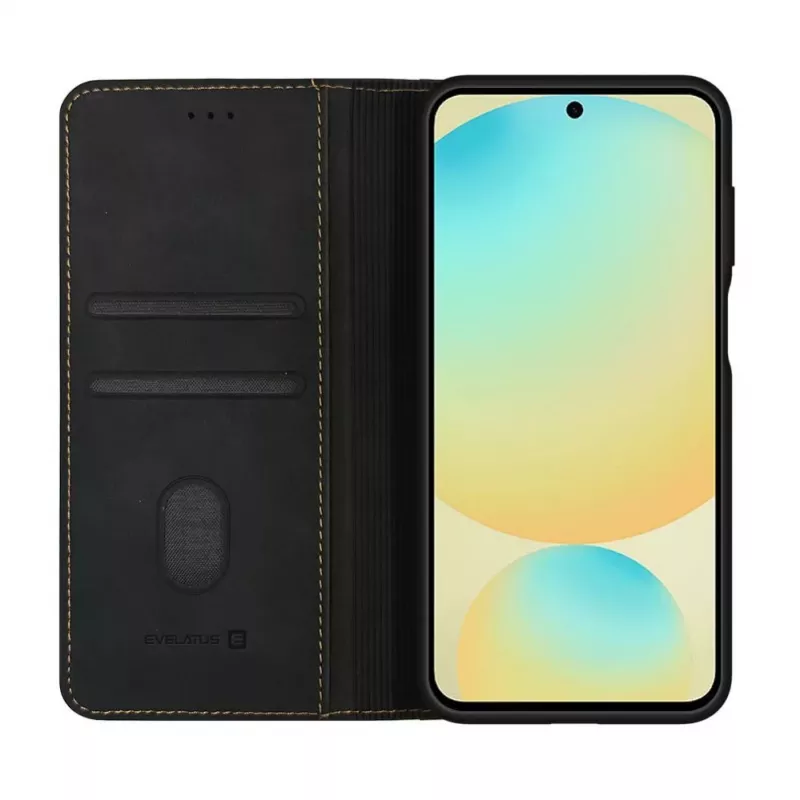 Evelatus Samsung Galaxy S24 FE Book Case Black