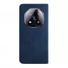 Evelatus Xiaomi Redmi Note 14 Pro 4G / Poco X7 Book Case Tamsiai Mėlyna
