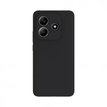 Evelatus Xiaomi Redmi Note 14 Premium Magnetic Soft Touch Silicone Case Black