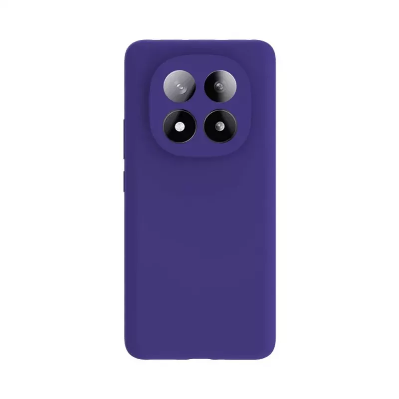 Evelatus Xiaomi Redmi Note 14 Pro 4G / Poco X7 Premium Magnetic Soft Touch Silicone Case Purple