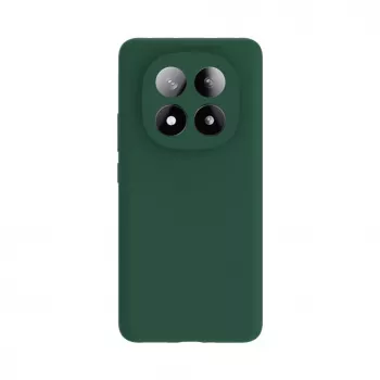 Evelatus Xiaomi Redmi Note 14 Pro 4G / Poco X7 Premium Magnetic Soft Touch Silicone Case Green