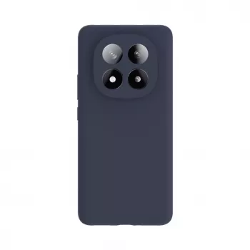 Evelatus Xiaomi Redmi Note 14 Pro Plus Premium Magnetic Soft Touch Silicone Case Dark Blue