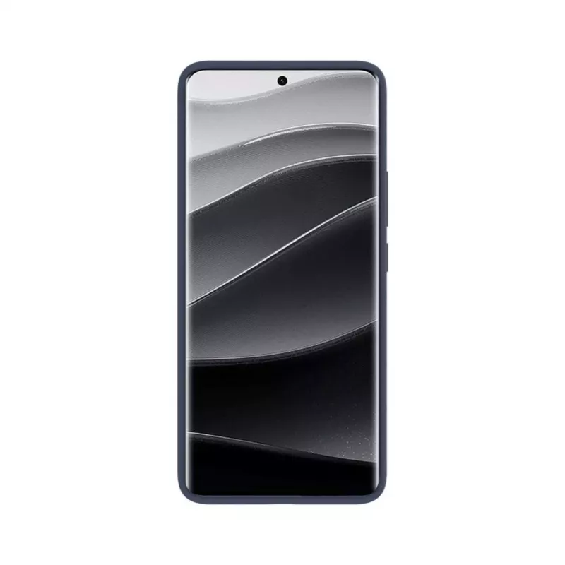 Evelatus Xiaomi Redmi Note 14 Pro Plus Premium Magnetic Soft Touch Silicone Case Dark Blue