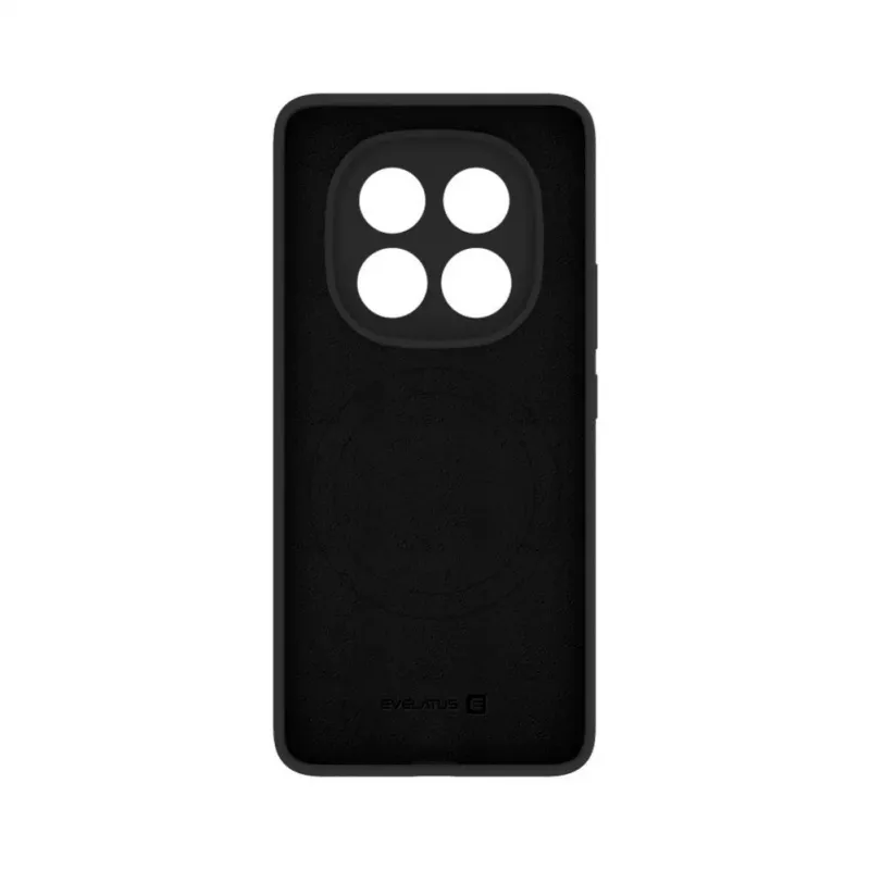 Evelatus Xiaomi Redmi Note 14 Pro Plus Premium Magnetic Soft Touch Silicone Case Black