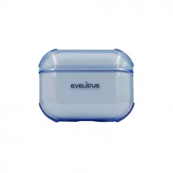 Evelatus Apple AirPods 4 TPU Protective Case Transparent Blue