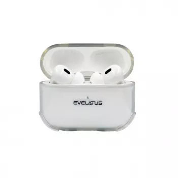 Evelatus Apple AirPods Pro TPU apsauginis dėklas permatomas