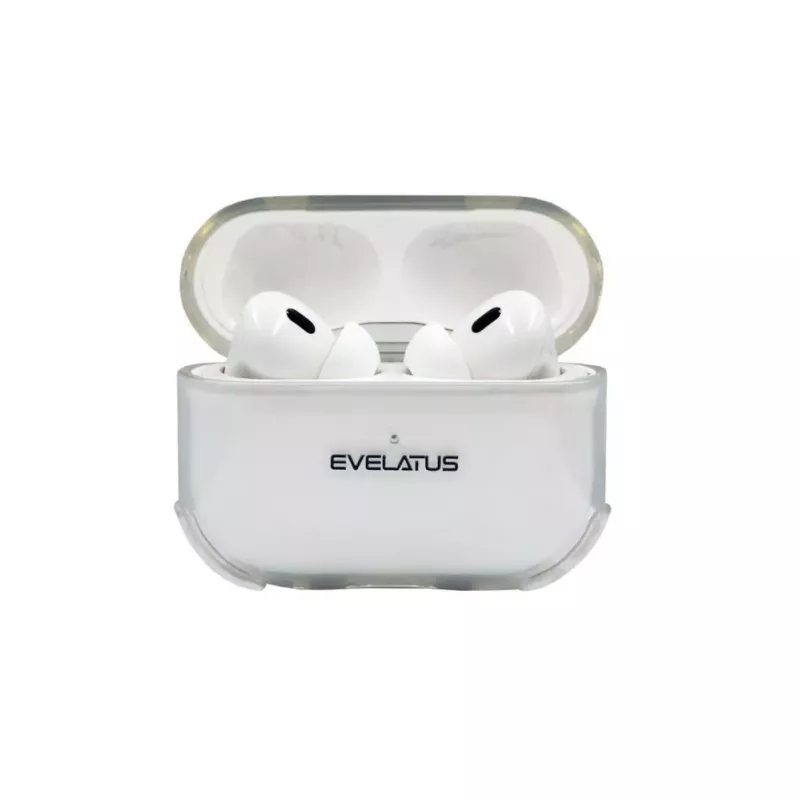 Evelatus Apple AirPods Pro TPU apsauginis dėklas permatomas
