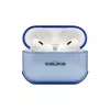 Evelatus Apple AirPods Pro TPU apsauginis dėklas, permatomas mėlynas