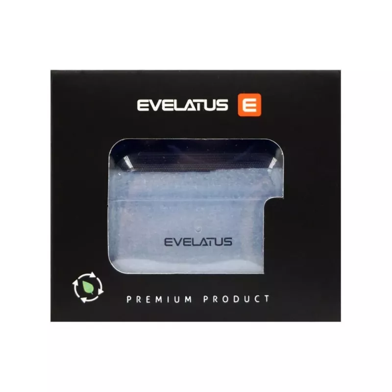 Evelatus Apple AirPods Pro TPU apsauginis dėklas, permatomas mėlynas