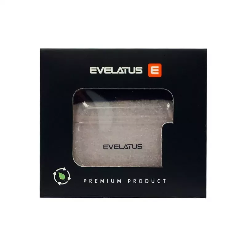 Evelatus Apple AirPods Pro 2 TPU apsauginis dėklas permatomas rožinis