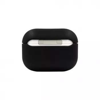 Evelatus Apple AirPods 4 apsauginis silikoninis dėklas juodas