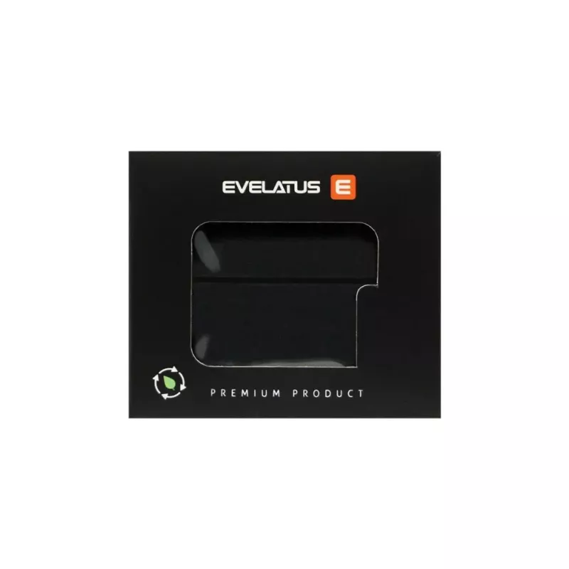 Evelatus Apple AirPods 4 apsauginis silikoninis dėklas juodas