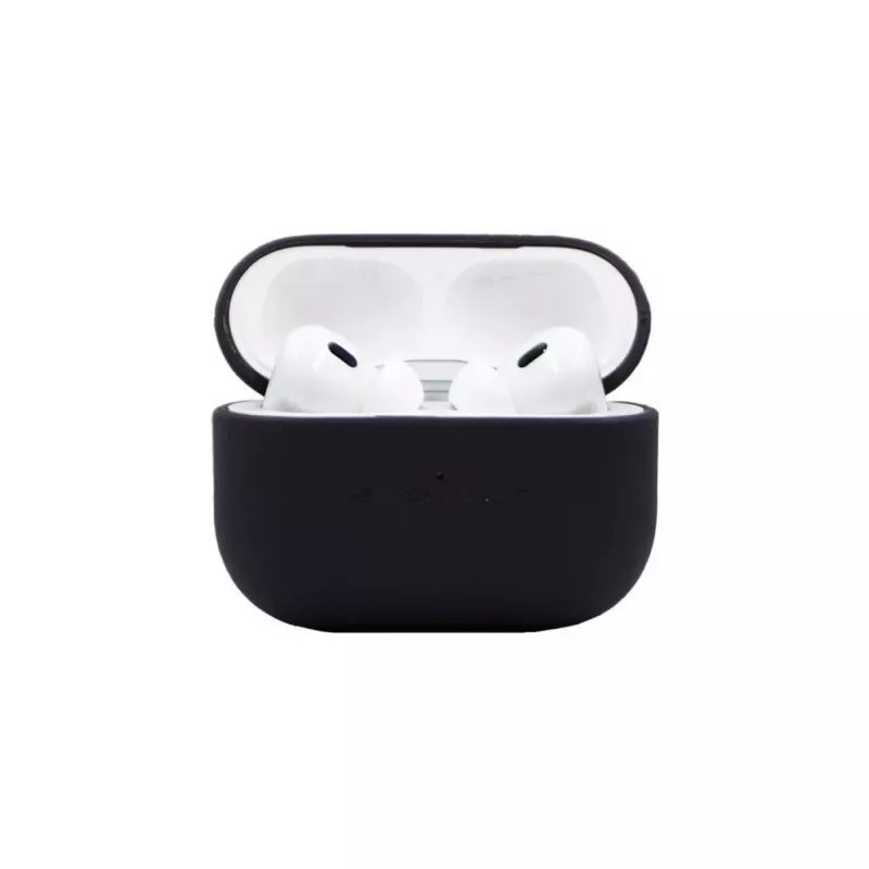 Evelatus Apple AirPods Pro 2 apsauginis silikoninis dėklas, tamsiai violetinis