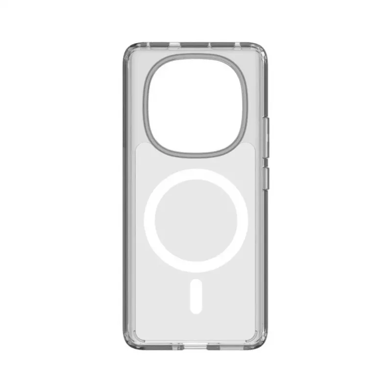 Evelatus Xiaomi Redmi Note 14 Pro Plus Skaidrus Dėklas Su Magnetiniu Žiedu