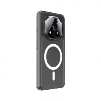 Evelatus skaidrus dėklas su magnetiniu žiedu, skirtas Xiaomi Redmi Note 14 Pro 4G / Poco X7, permatomas