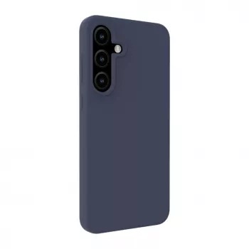 Evelatus Samsung Galaxy S25 Plus Premium Magnetic Soft Touch Silicone Case Dark Blue