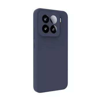 Evelatus Xiaomi 15 Premium Magnetic Soft Touch Silicone Case Dark Blue