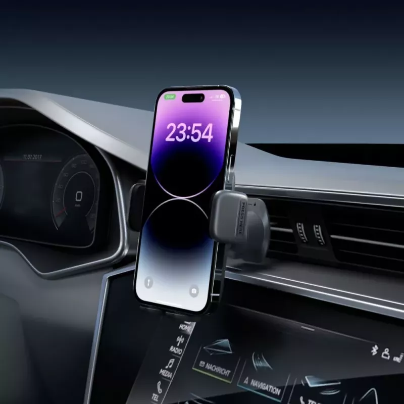 Evelatus Automobilio oro kondicionieriaus ventiliacijos laikiklis H2+KAC001 Juodas