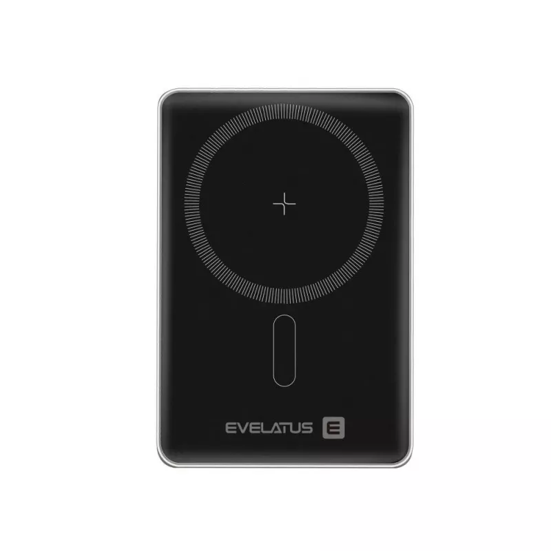 Evelatus PD20W 5000mAh Power Bank MagLink Elite su belaidžiu įkrovimu sidabrinis