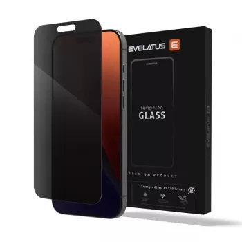Evelatus Samsung Galaxy S25 Plus Privacy Corning Gorilla Glass Anti-Static 3D Full Cover 10X Stronger