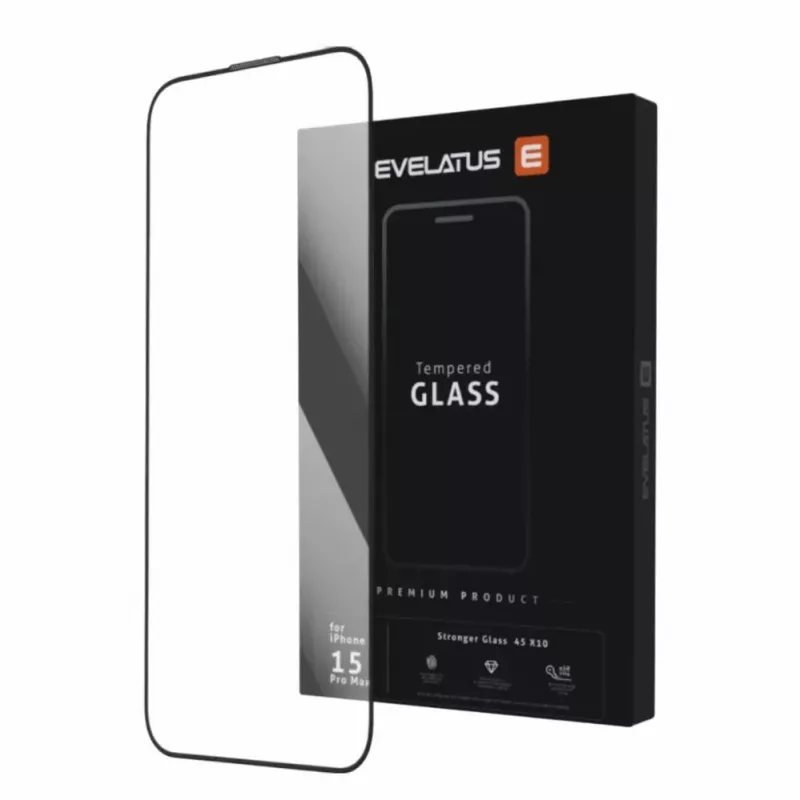 Evelatus Infinix Hot 40 Corning Gorilla Glass Anti-Static 3D Full Cover 10X Stronger Screen Protector