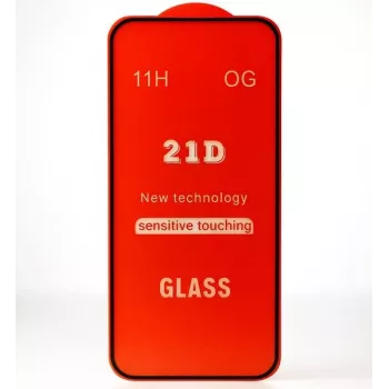 iLike Xiaomi Redmi 14C Full Glue 21D Grūdinto stiklo ekrano apsauga - be pakuotės