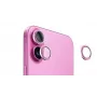 Evelatus Apple iPhone 16 / 16 Plus fotoaparato objektyvo apsauga Armor Pink