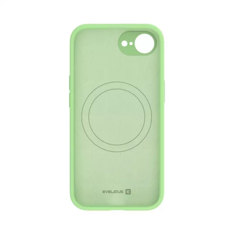 Evelatus Apple iPhone 16e / SE4 Premium Magsafe Soft Touch Silicone Case Mint