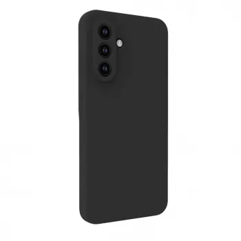 Evelatus Samsung Galaxy A56 Premium Magnetic Soft Touch Silicone Case Black