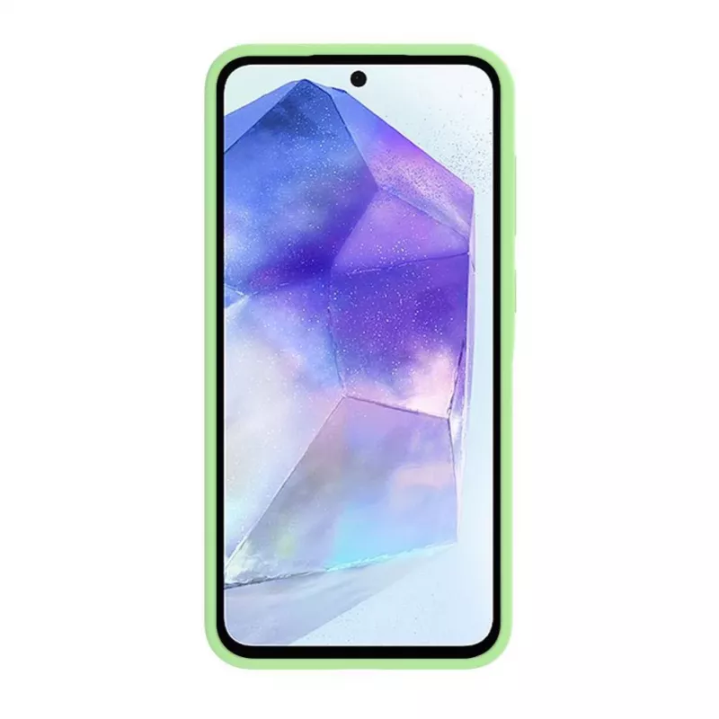 Evelatus Samsung Galaxy A56 Premium Magnetic Soft Touch Silicone Case Mint