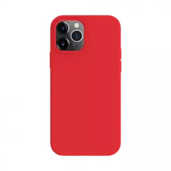Evelatus Apple iPhone 12 / 12 Pro Premium MagSafe Soft Touch Silicone Case Red