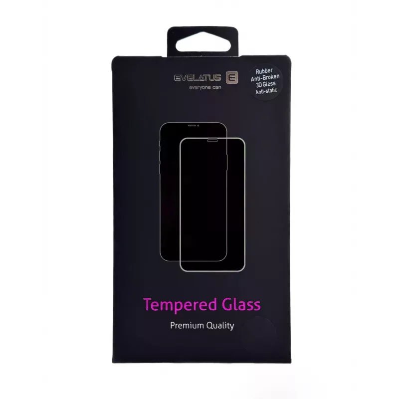 Evelatus Samsung Galaxy A56 Corning Gorilla Glass Anti-Static 3D Full Cover 10X Stronger Screen Protector