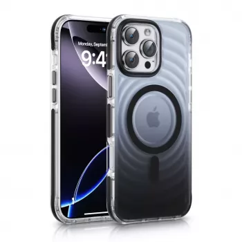 Evelatus Apple iPhone 15 Pro EchoWave Clear MagSafe Black