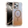 Evelatus Apple iPhone 16 EchoWave Clear MagSafe Gold Back Cover Case