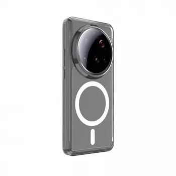 Evelatus Xiaomi 15 Ultra skaidrus dėklas su magnetu, permatomas