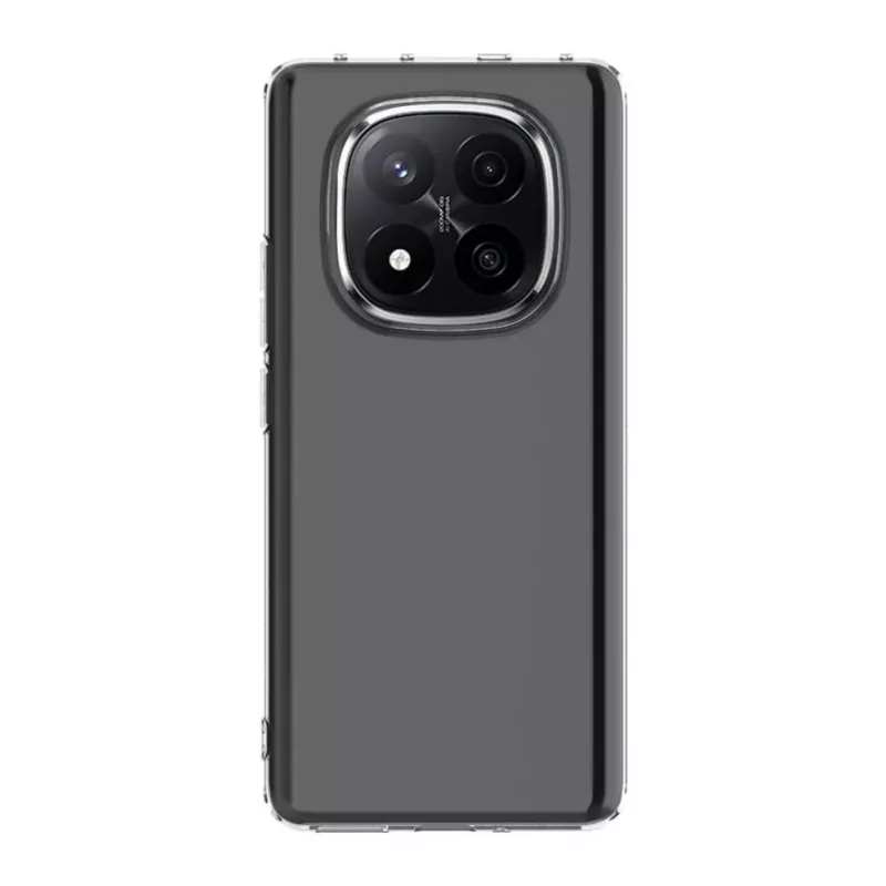 Evelatus Xiaomi Redmi Note 14 Pro Plus 5G skaidrus silikoninis dėklas 1,5 mm TPU permatomas