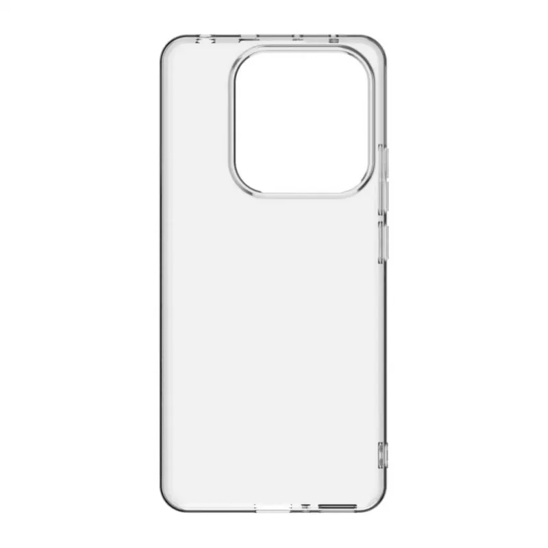 Evelatus Xiaomi Redmi Note 14 5G skaidrus silikoninis dėklas 1,5 mm TPU permatomas
