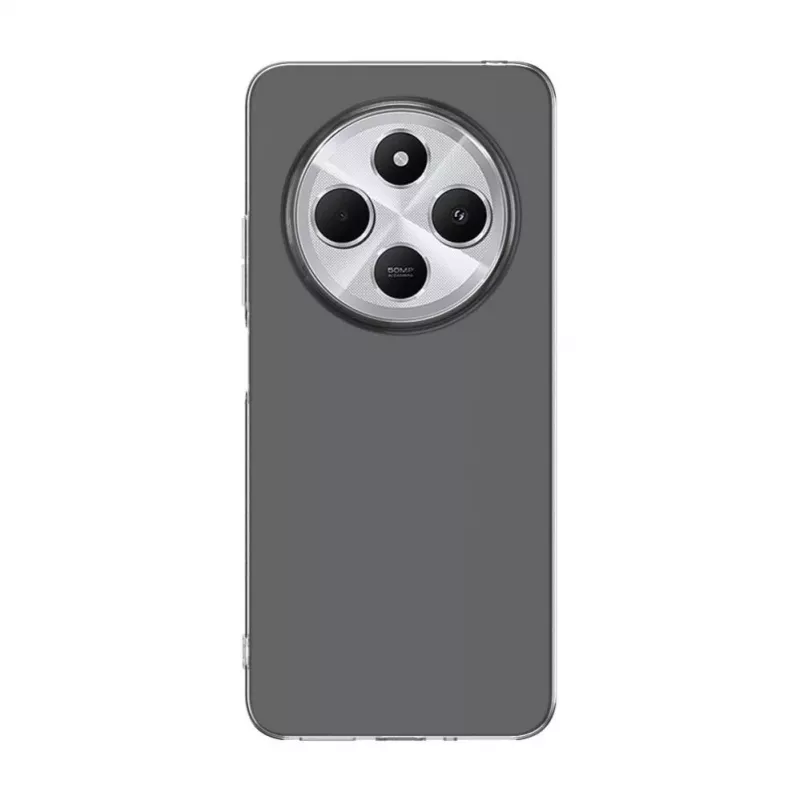 Evelatus Xiaomi Redmi 14C 5G skaidrus silikoninis dėklas 1,5 mm TPU permatomas