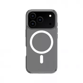 Evelatus Apple iPhone 17 Pro skaidrus dėklas su MagSafe, permatomas